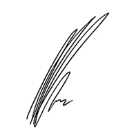 Adil Dinani's signature